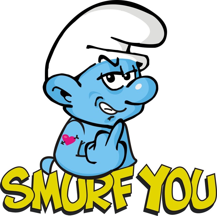 Getting Picked Up By The Smurfs